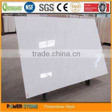 Pure White Crystallized Glass Panel Exterior White Glass Cladding