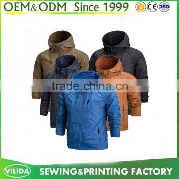 OEM Winter Duck down waterproof men filled puffer jacket in Guangzhou