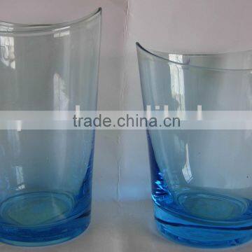 OCEAN BLUE TUMBLER GLASS