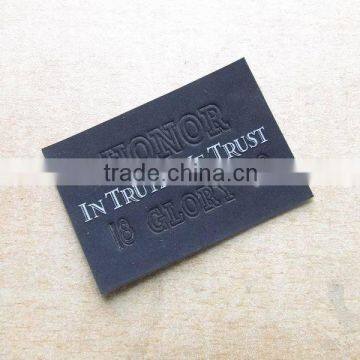 customized bulk leather labels for bags, bulk leather labels for hats