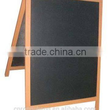 A shape wooden blackboard with FSC