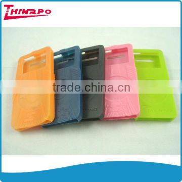 Custom silicone phone cover debossed silicone rubber case for mobilephone