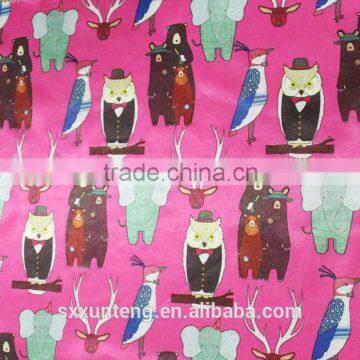 very cheap kids cartoon curtains printed fabrics