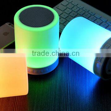 Colour Changing Led Lamp Light Wireless Bluetooth Speaker photo-6