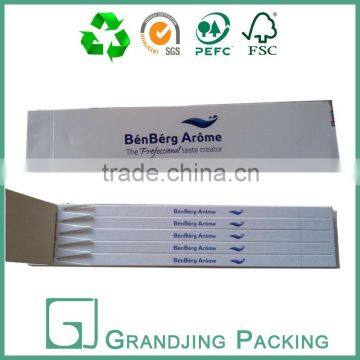 Luxury custom perfume test paper blocks perfume test strips