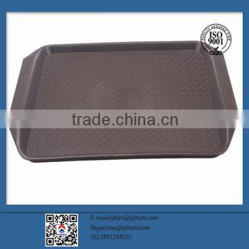 China supplier Plastic Serving Trays / black small shoe and boot tray