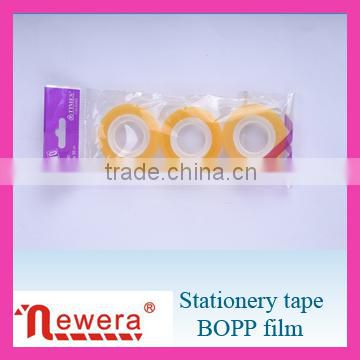 Transparent Opp Stationery Tape with Package for retail shops