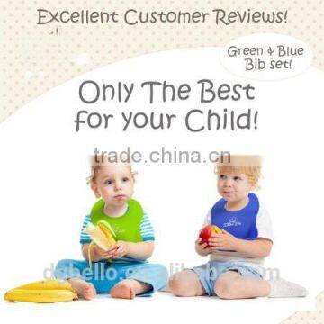 Best baby gift silicone bib