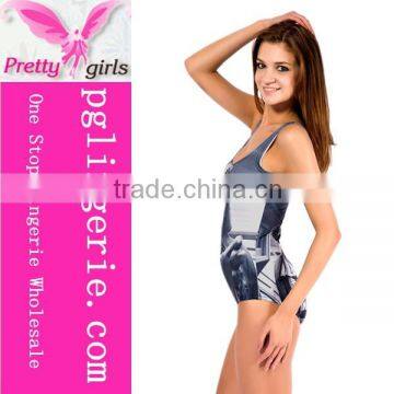 Sexy Women One Piece Swimwear Black Swimwear Bikini photo-6