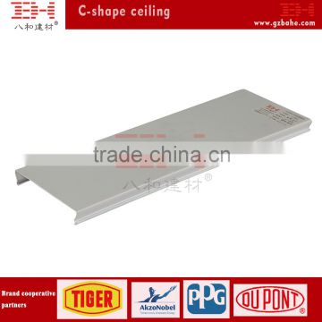 Aluminum C-Shaped linear ceiling decorative aluminum ceiling