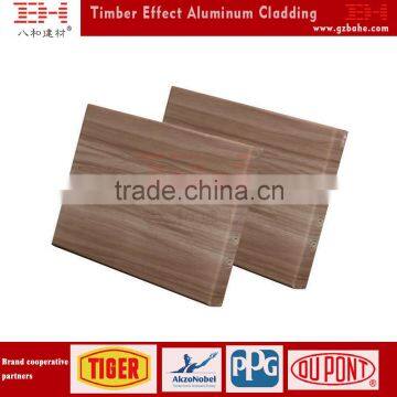 Wholesale Price Wood Grain Aluminum Exterior Wall Cladding Material photo-3