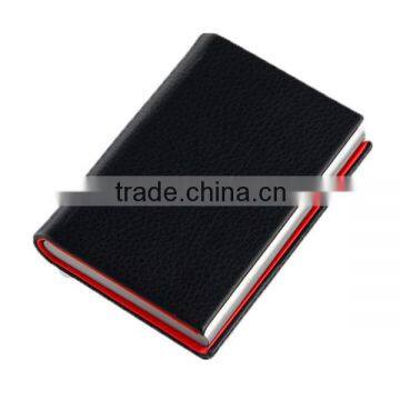 New leather name card case,leather business name card case