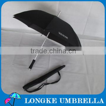 24"manual open Straight golf Umbrella with EVA handle