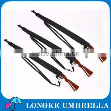 [LK010]2014 Hot selling! Straight gun shape umbrella Novelty umbrellas