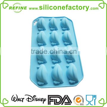 2016 Creative Design 12-cavities Adorable Penguin Shape Chocolate/Sugar Decorating Mold