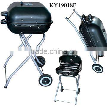 KEYO Portable 18 Inch BBQ Grill Trolley photo-2
