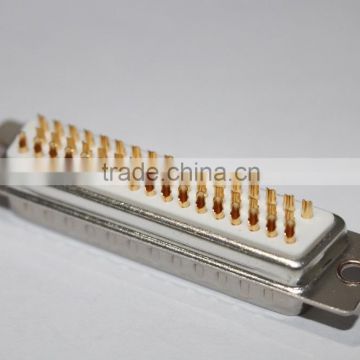 HD-sub connector male 50 pins in terminal block