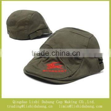 100%cotton Soft Beret Cap Peaked Cap photo-2
