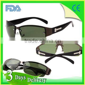 Big Square Half Frame Old men sunglasses 2014