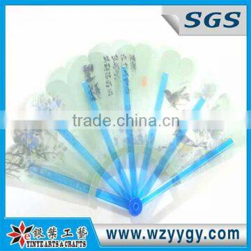 Hote Sale 7pcs Fanribs Hand Fans for Promational photo-2