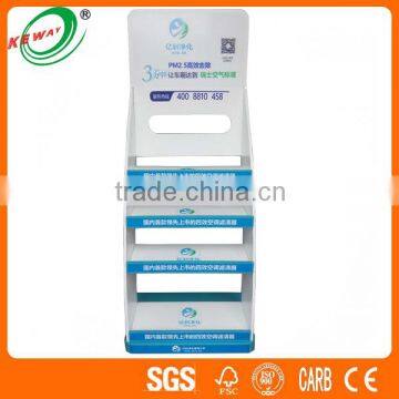 High Glossy MDF Multi Shelves Customized Display Rack