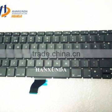 Wholesale 100% NEW Original for RMBP Pro Retina 13 Inch A1502 Sweden Keyboard