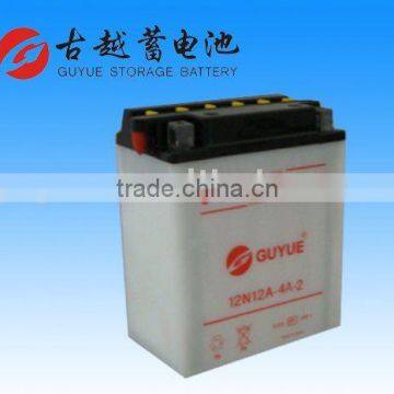 Motorcycle battery 12N12A-4A-1