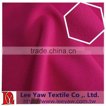 Polyester Full Dull Jersey Back Peach Fabric for Garment
