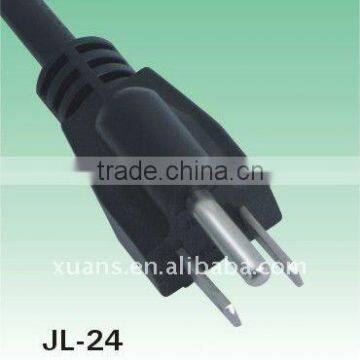 ul 3pin power plug american standard power plugJL-24