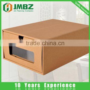 Custom Corrugated Drawer Box With Clear Window photo-2