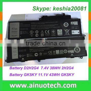 11.1V laptop battery for DELL 630m 640m 1501 E1505 E1705 6400 11.1V 43WH P/N: GK5KY rechargeable notebook lithium battery