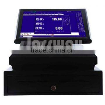 Integrated and embedded all-in-one pos system