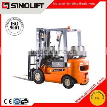 2015 SINOLIFT L Series Hot Sale 2.5T Gasonline LPG Counterbalanced Fork Lifters