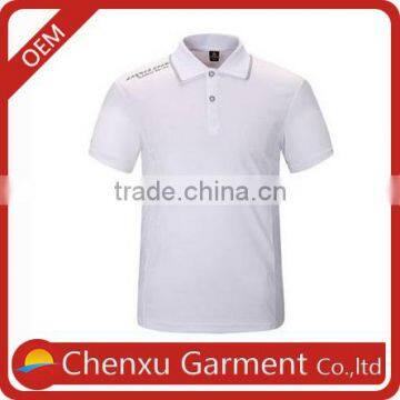 oem service designs polo shirts for men 100% cotton rib collar polo t shirts with embroidered uniform polo shirt