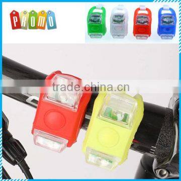 Wholesale 2 LED Bicycle safety lamp, bike LED head flash light bike accessories