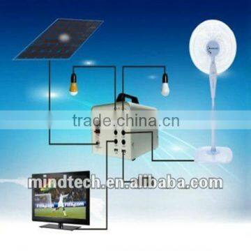 portable solar home lighting system with led light rechargeable 40w solar home system and led solar light charged by sun