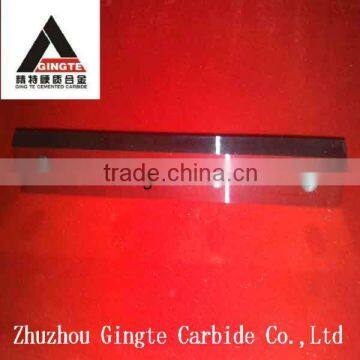 Tungsten Cemented carbide strips with holes in the centre in china