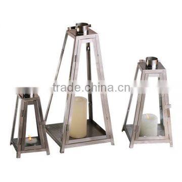 Pyramid Garden Stainless Steel Candle Lantern 1002 photo-2