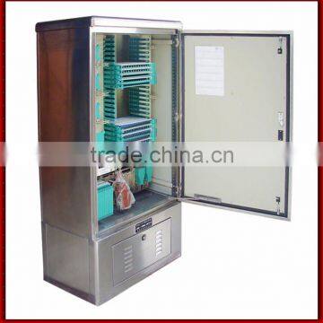 W-TEL outdoor/indoor SMC optic fiber distribution cross connection cabinet