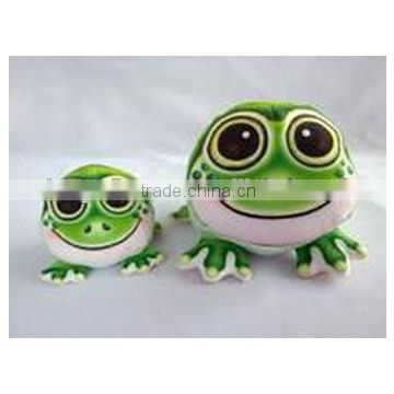 plush toy small frog with beans 3 D printing plush frog earthbag promotional gift small size plush animal earthbag with beans