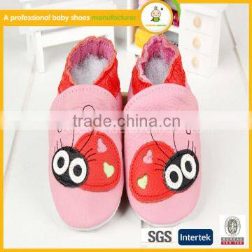 2015 Popular PU wholesale cheap leather moccasin baby shoe