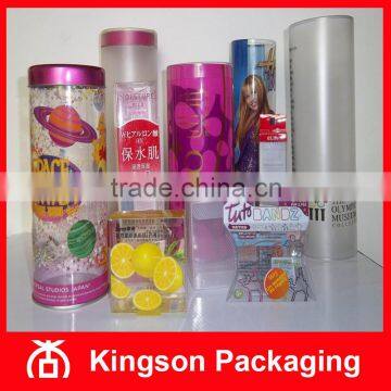 Plastic Cylinder Packaging Box