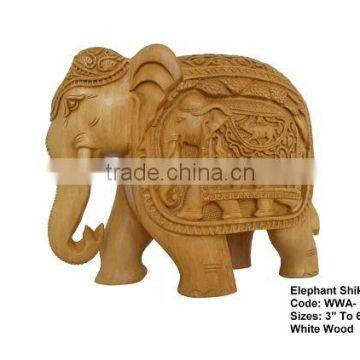 Elephant Wooden carving