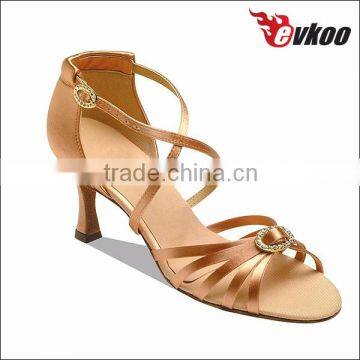 Evkoo elegance dance shoes summer 2016 children lady high heel dance shoes