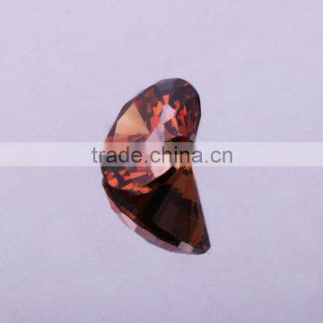 6.5mm AAA Round Cut Facet CZ Cubic Zirconia Jewelry Setting Stones photo-2