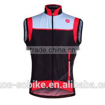 light weight jacket 3D cut cycling vest cycling wind jacket