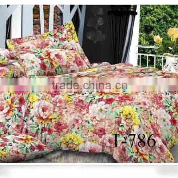 high quality microfiber 100% polyester bedsheet fabric soft brushed fabric and printed fabric