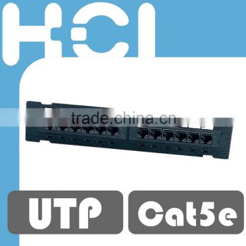 12-Port Keystone Jack 110 and LSA+ IDC 8-in-1 Modular Patch Panels