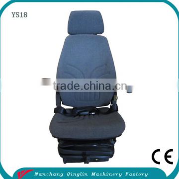 2016 luxury excavator seat suspension damping convenient and comfortable