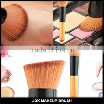 Flat Angled Wooden Liquid Foundation Powder Contour Bronzer Useful Makeup Brush